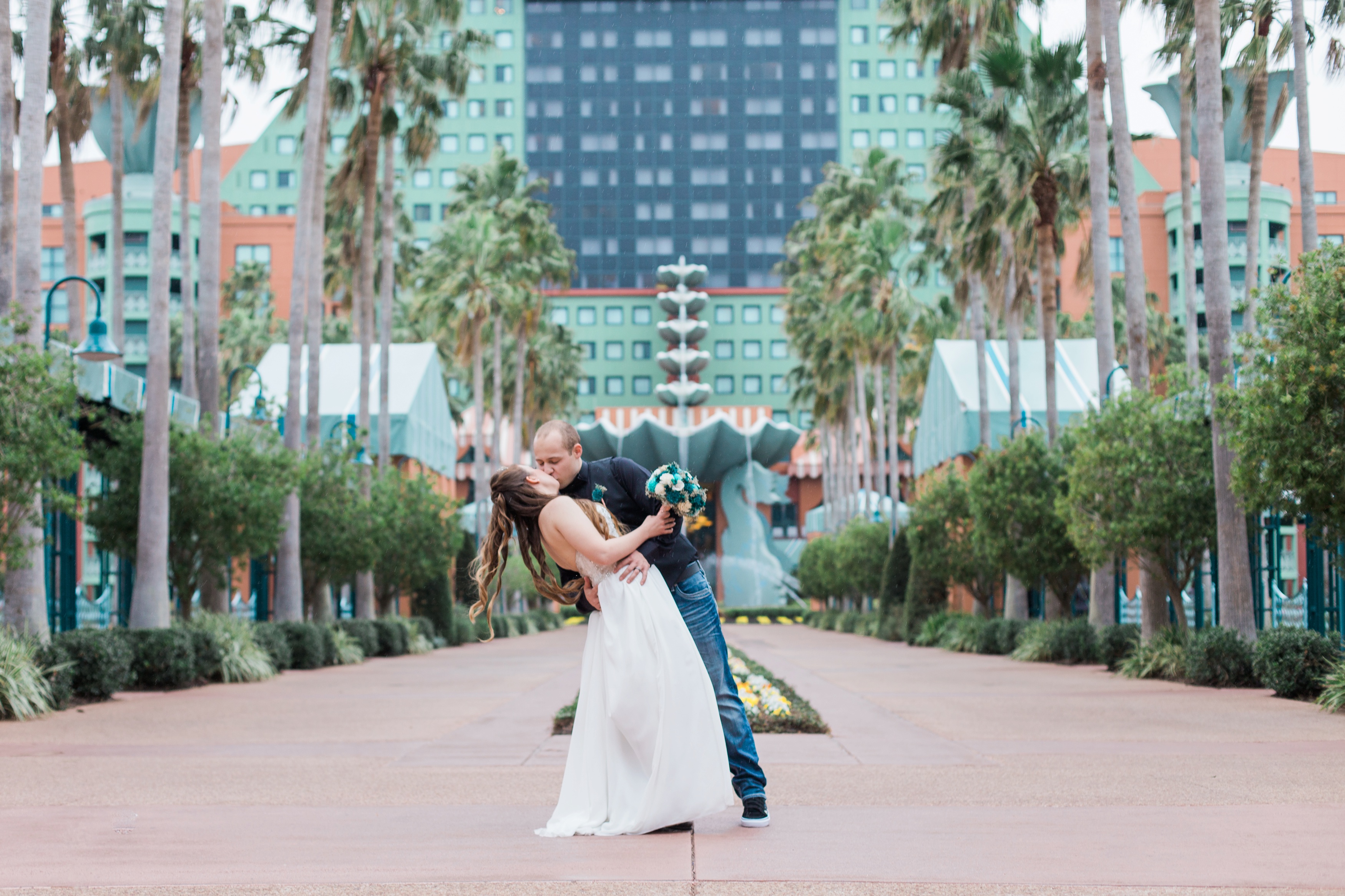 Swan and Dolphin Disney Wedding