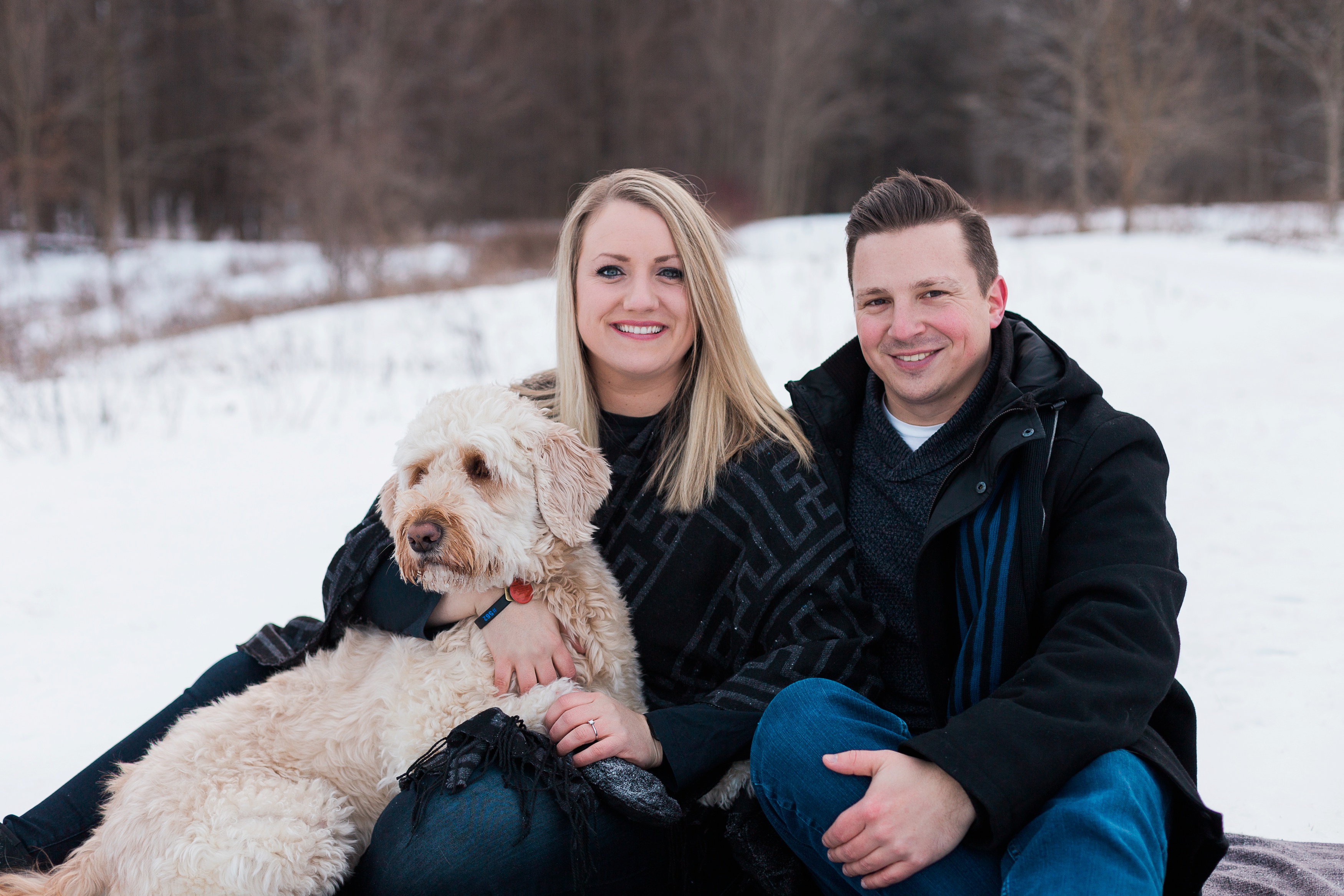 winter, winter engagement session, kitchener wedding photographer, kitchener photographer, huron natural area