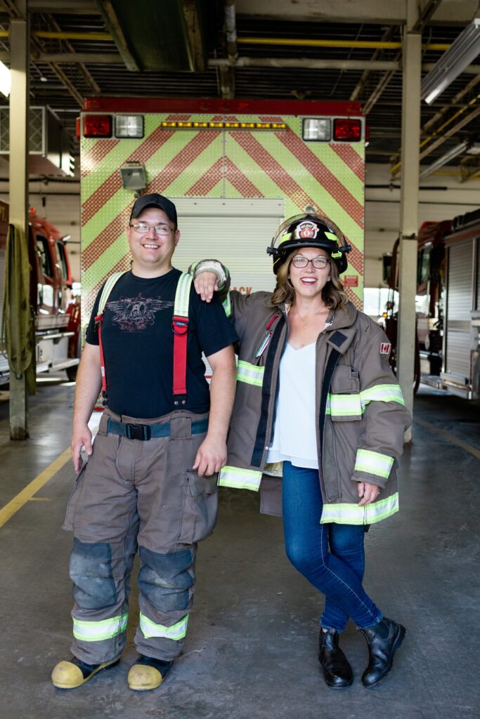 Fire hall engagement shoot