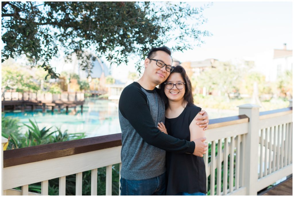 couple at disney springs